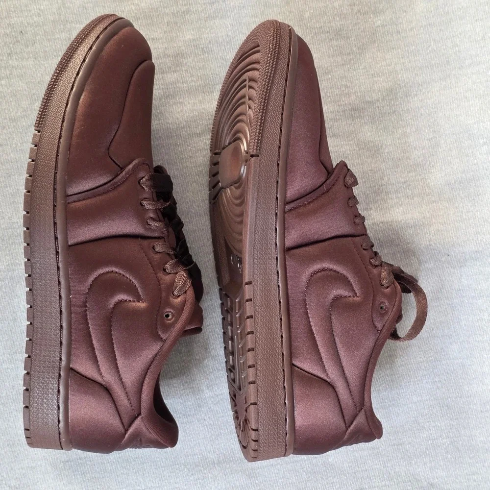 Nike Air Jordan 1 Low MM‎ Method of Make Satin Earth Brown HF3969-200 W 10.5 M9